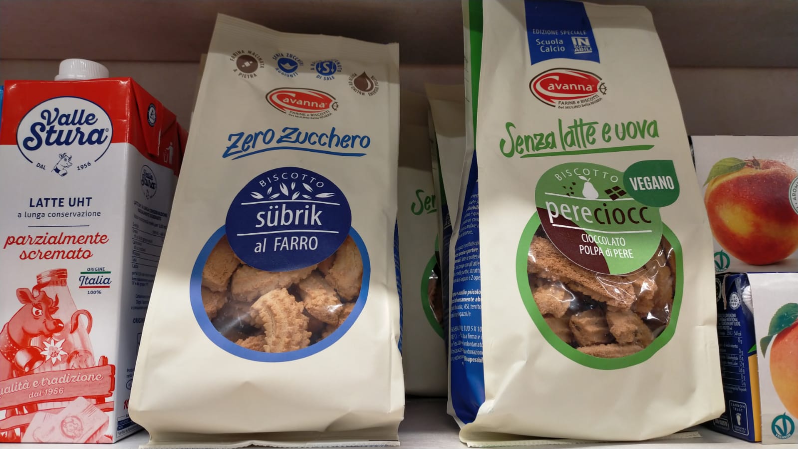 Biscotti Cavanna e Latte Valle Stura