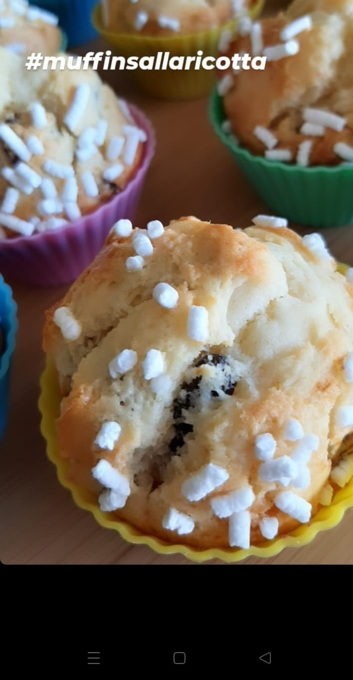 Muffins con ricotta